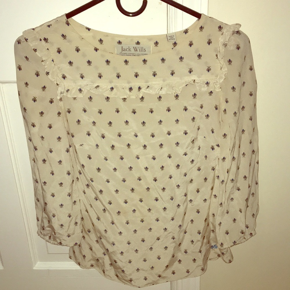 White Jack Wills blouse